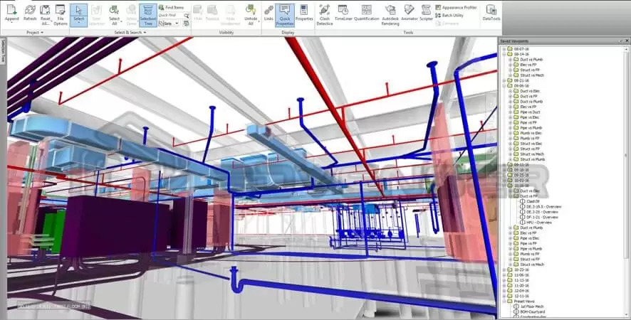 BIM model auditing visual checks