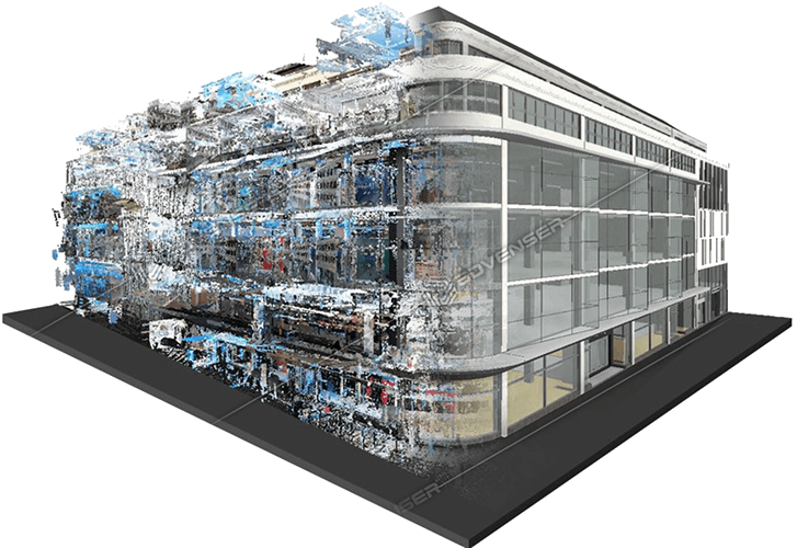 Point Cloud to BIM Modeling